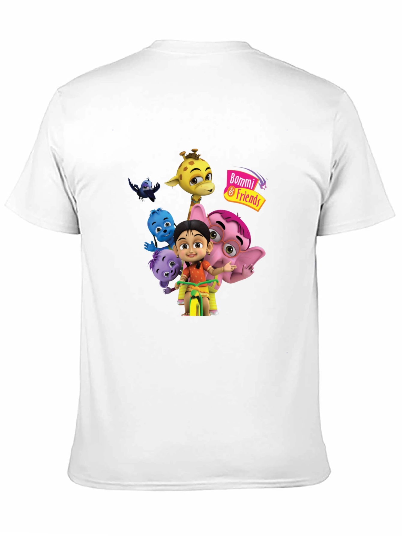 Bommi & Friends Black Graphic Tee