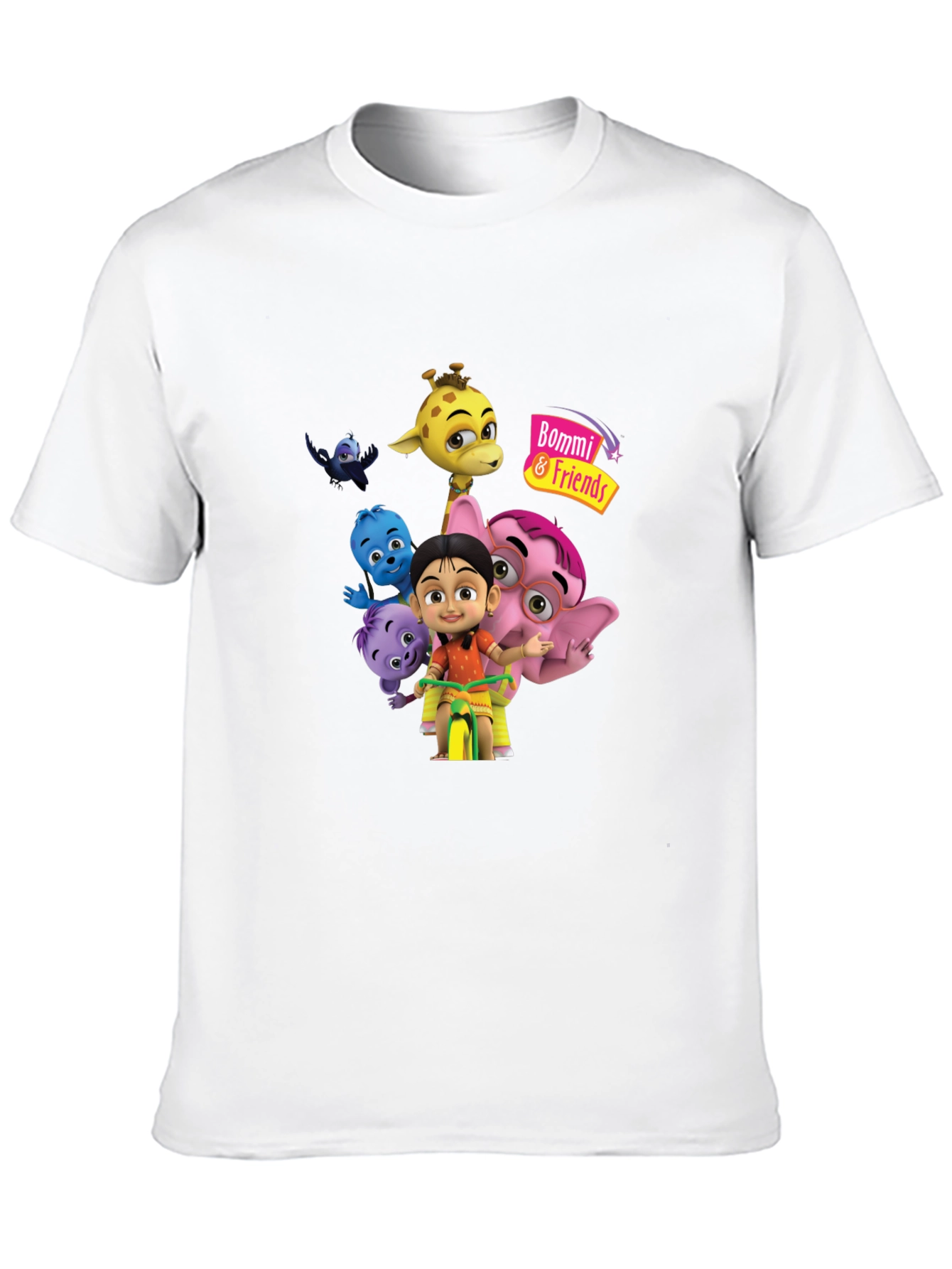 Bommi & Friends Black Graphic Tee