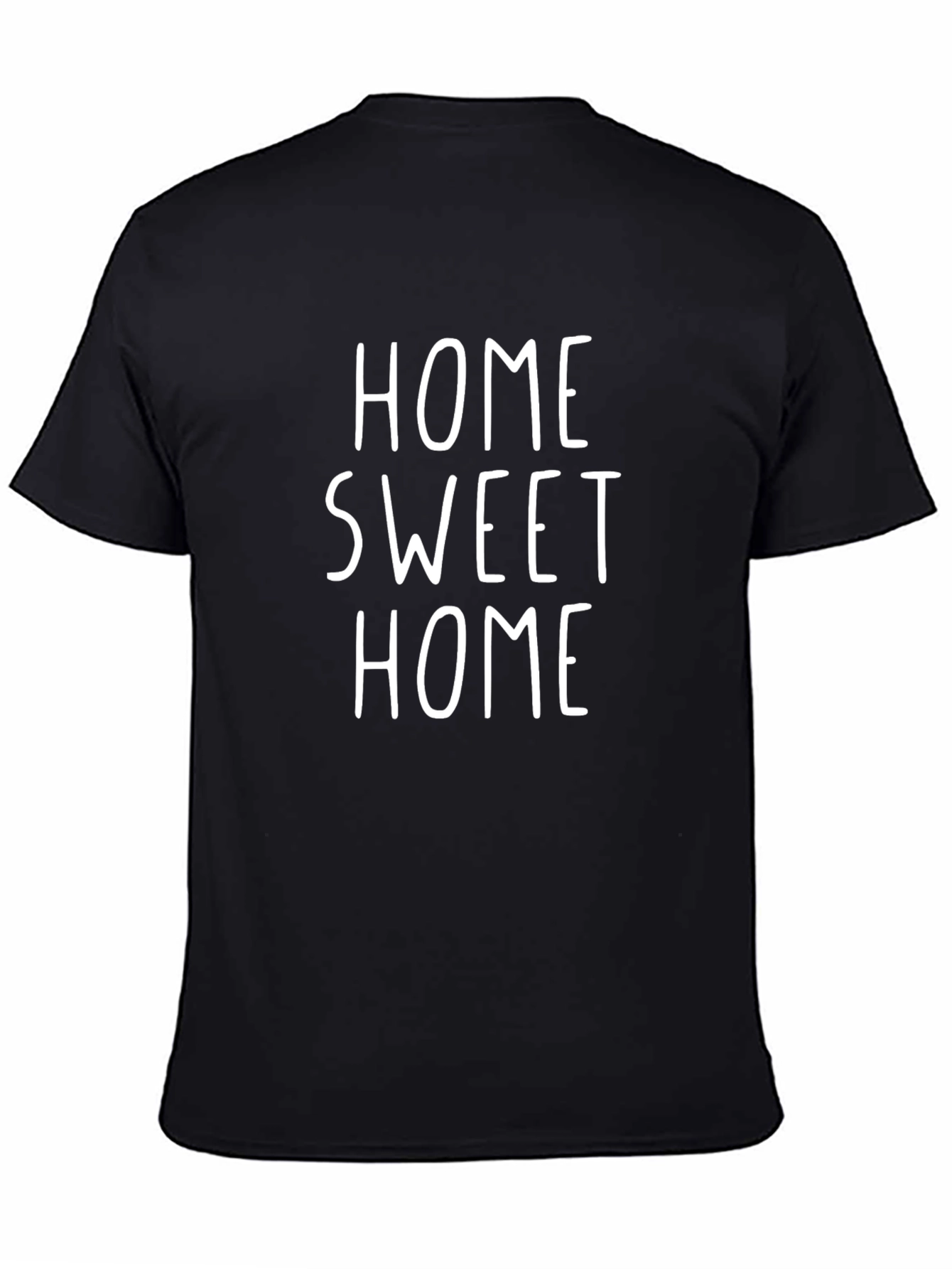 Home Sweet Home Graphic T-Shirt - Black