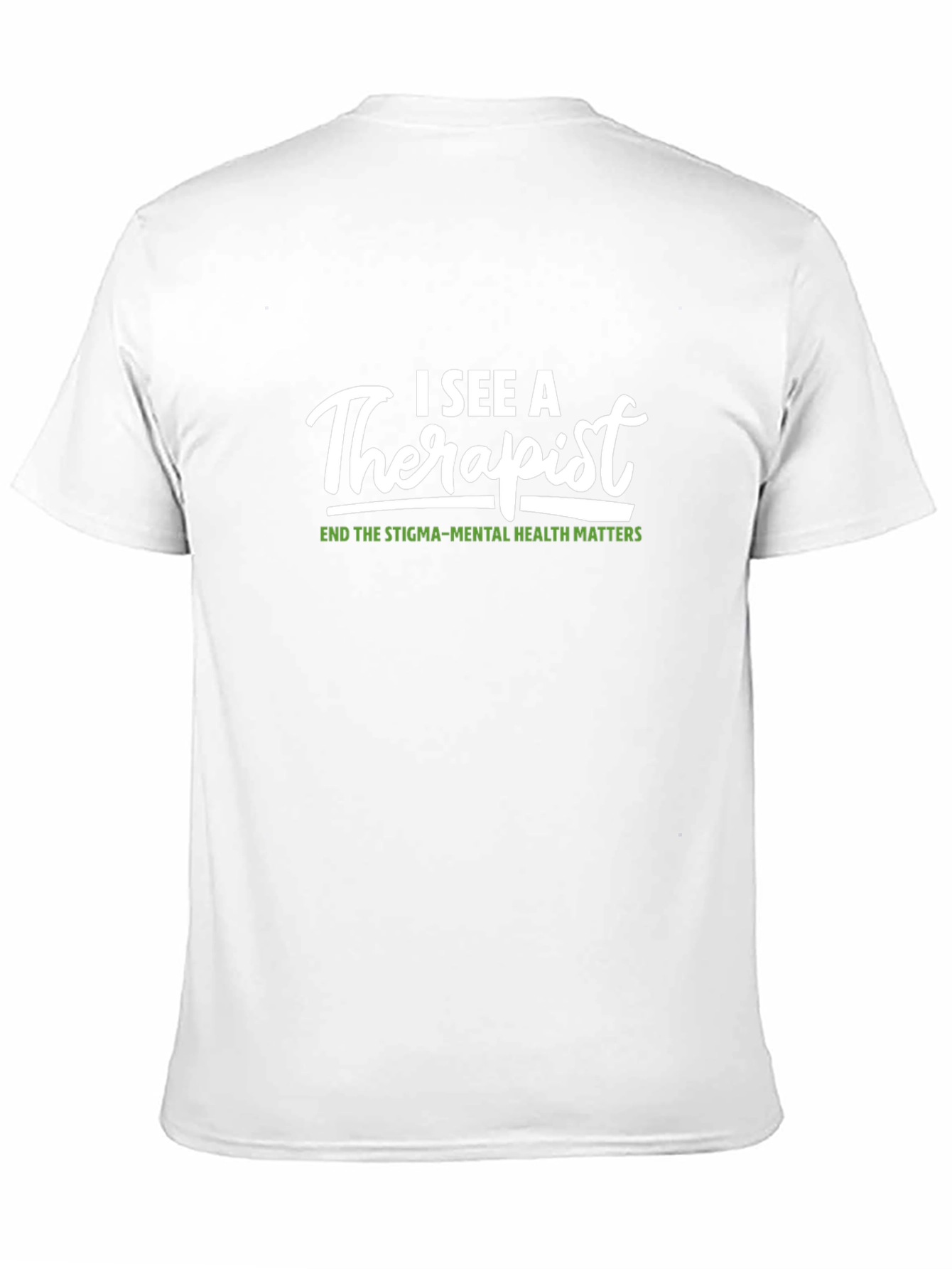 I See A Therapist Graphic Tee Mental Health Matters