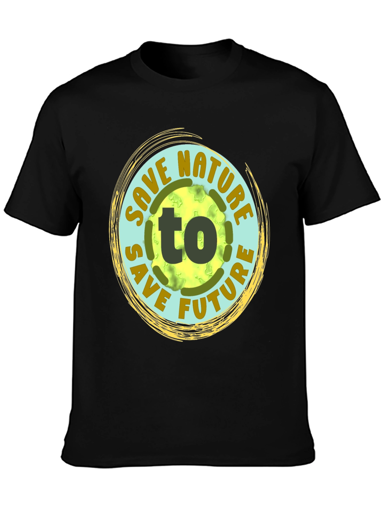 Save Nature to Save Future Graphic T-Shirt