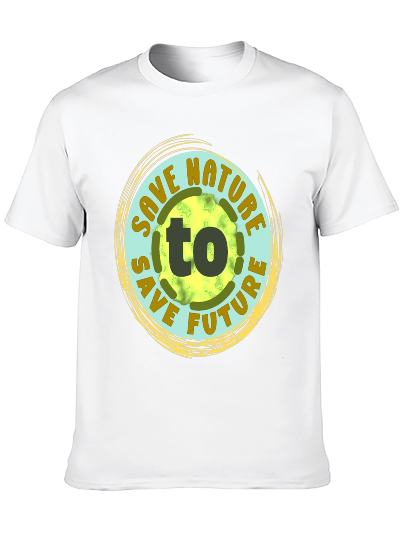 Save Nature to Save Future Graphic T-Shirt