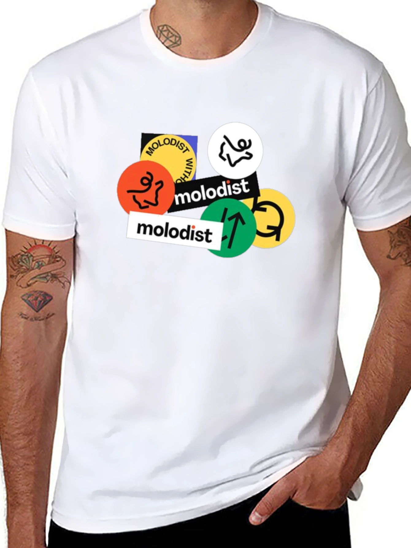 Molodist Graphic Print Black T-Shirt