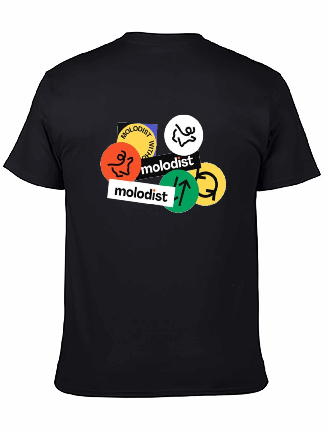 Molodist Graphic Print Black T-Shirt