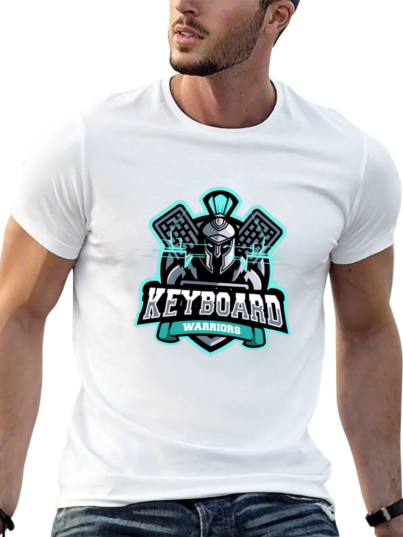 Keyboard Warriors Black T-Shirt