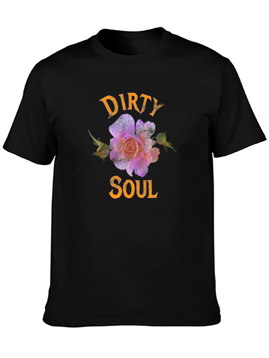 Dirty Soul T-Shirt - Floral Design