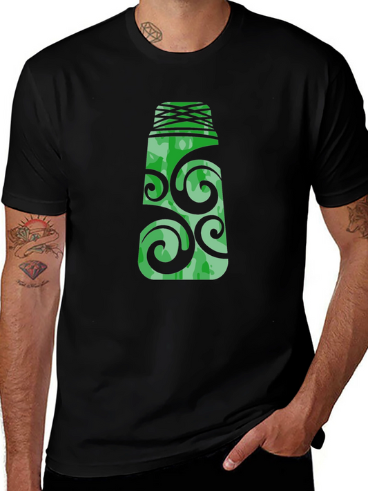 Green Totem T-Shirt - Unique Graphic Tee