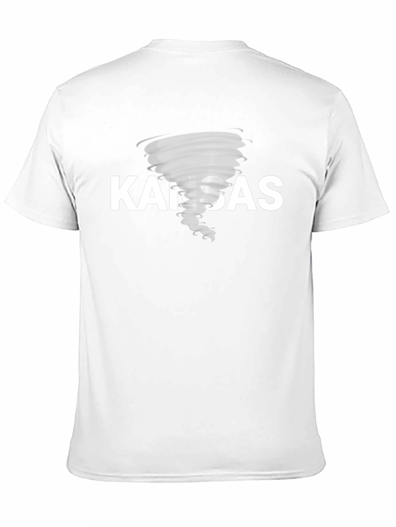 Kansas Tornado T-Shirt - Black Short Sleeve