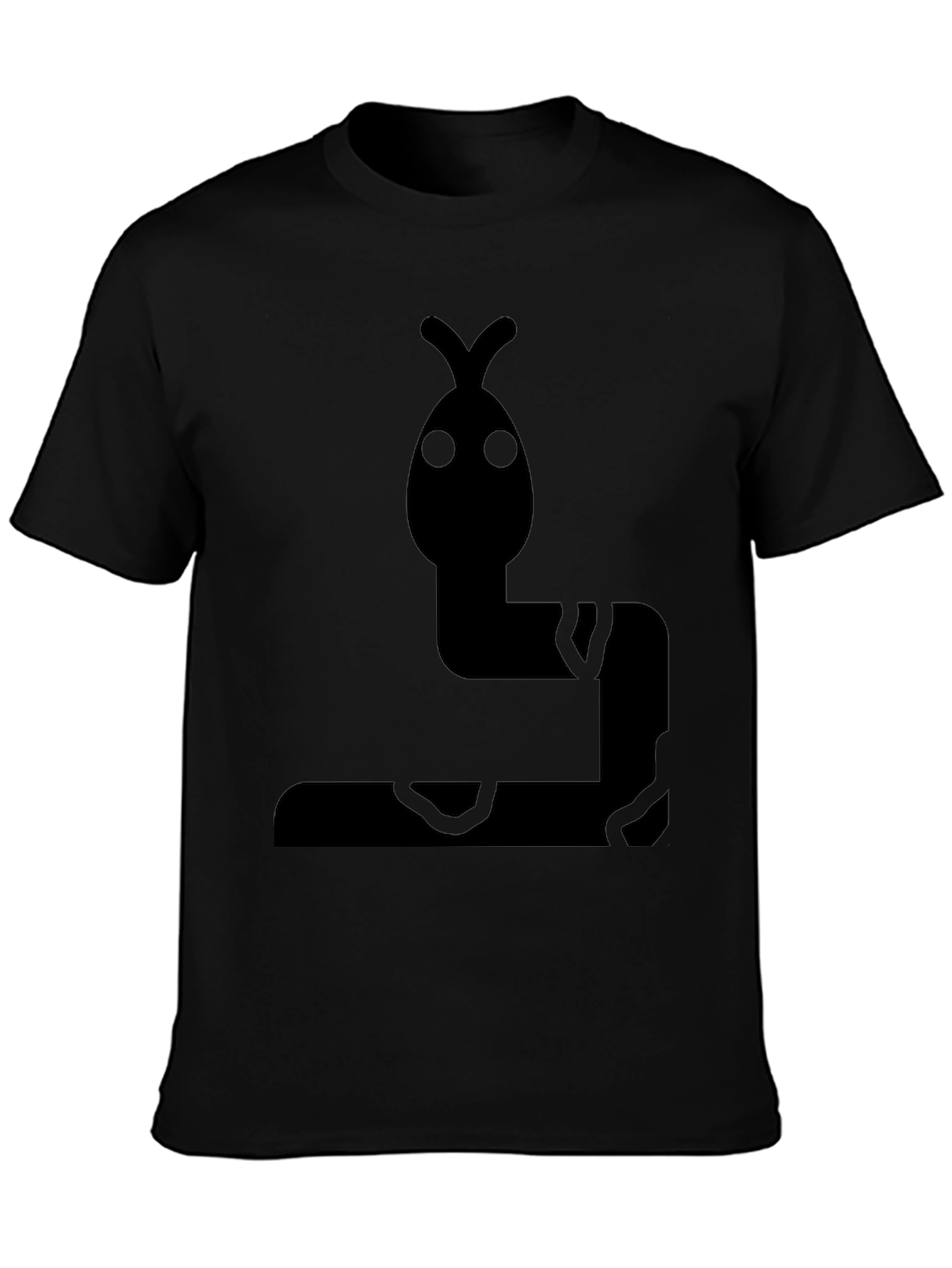 Cool Snake Graphic Black T-Shirt