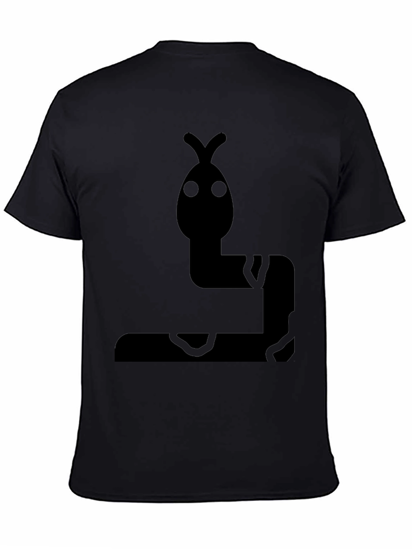 Cool Snake Graphic Black T-Shirt