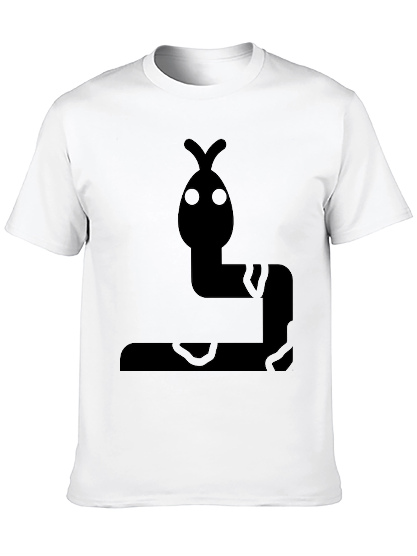 Cool Snake Graphic Black T-Shirt