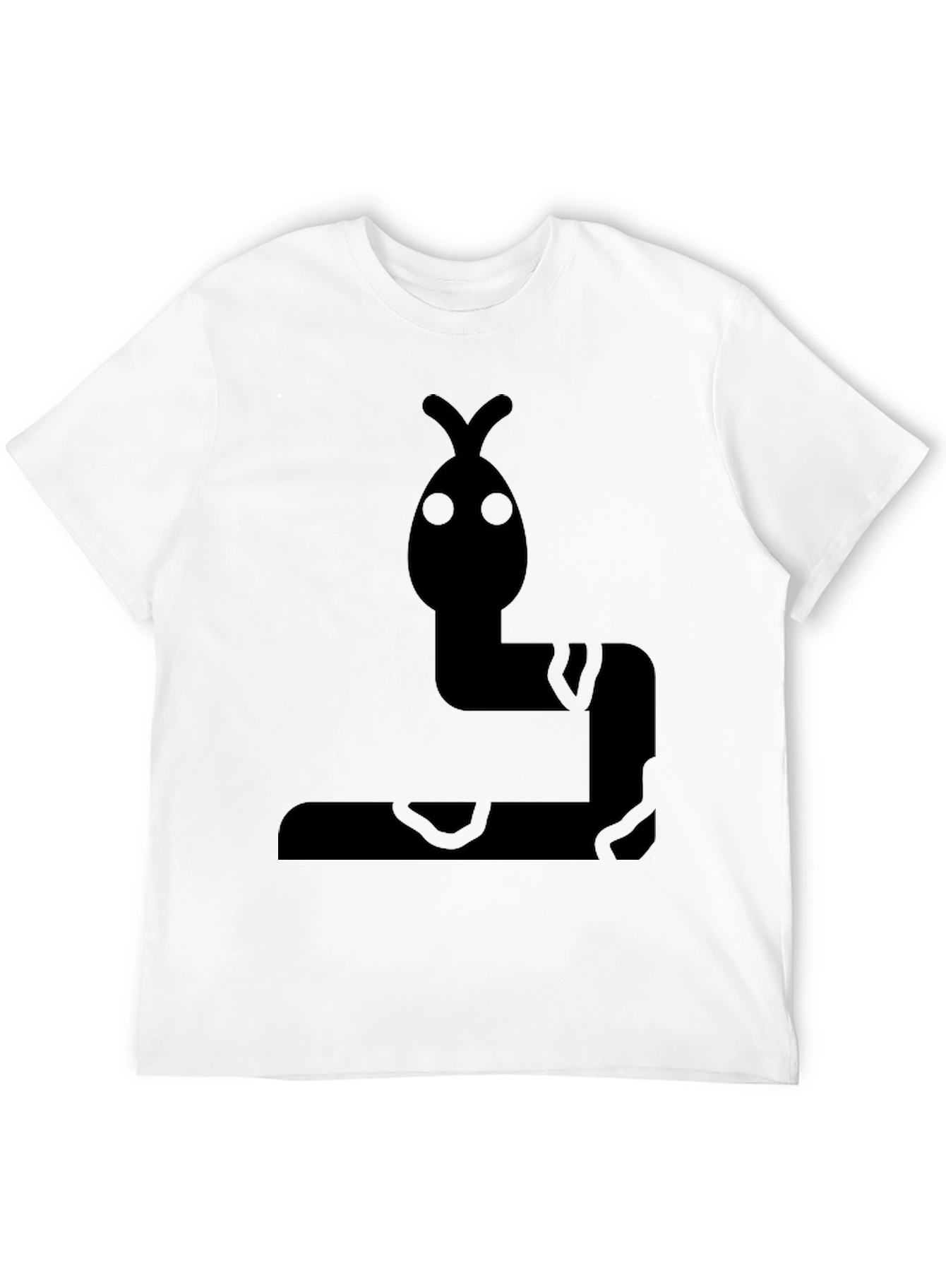 Cool Snake Graphic Black T-Shirt