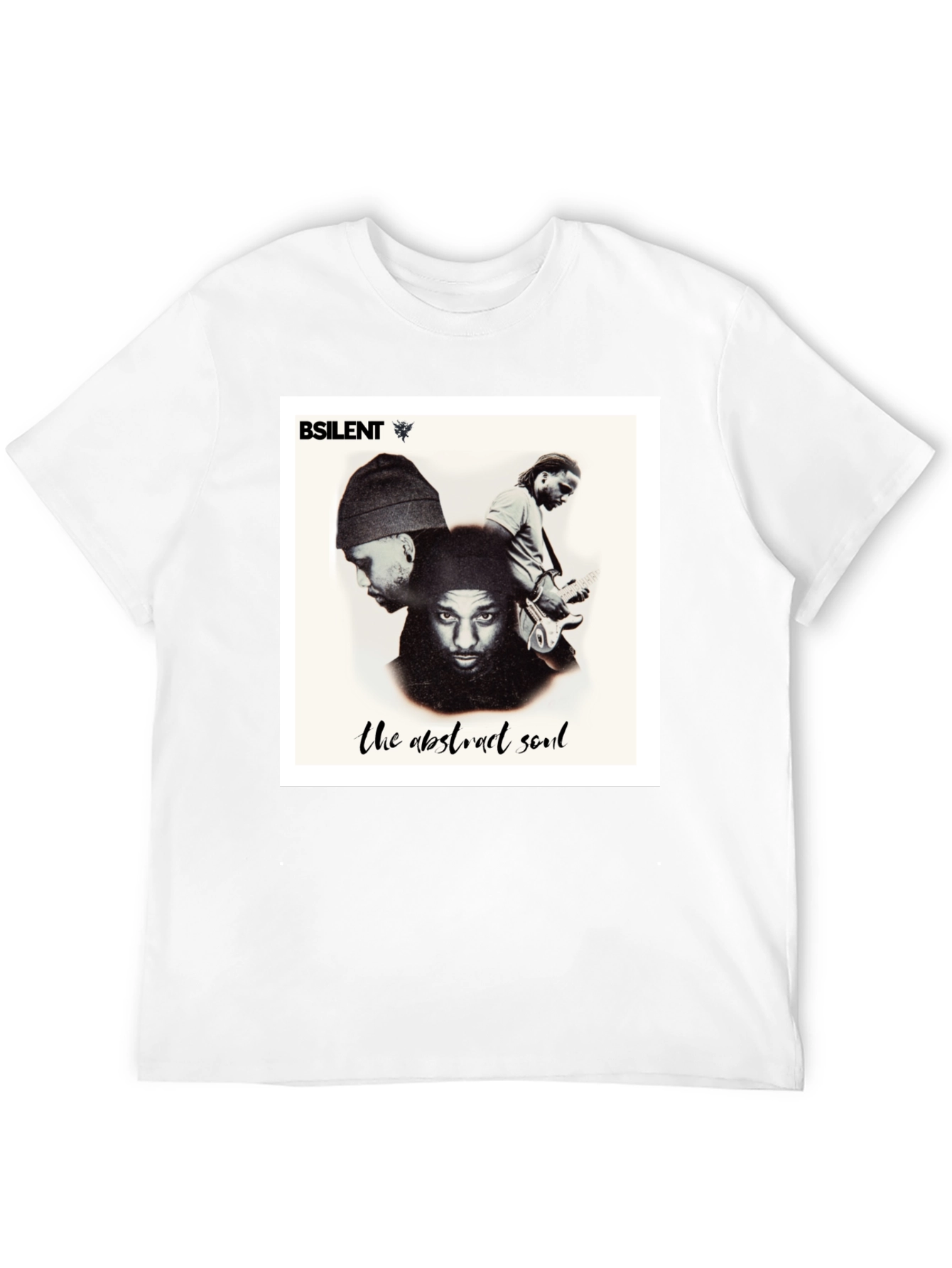 BSilent The Abstract Soul Black T-Shirt