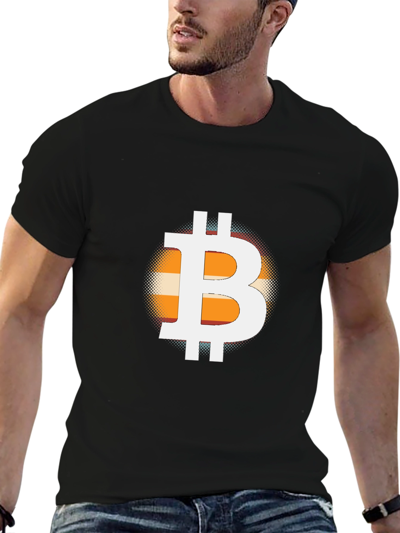 Bitcoin Flag T-Shirt - Crypto Tee