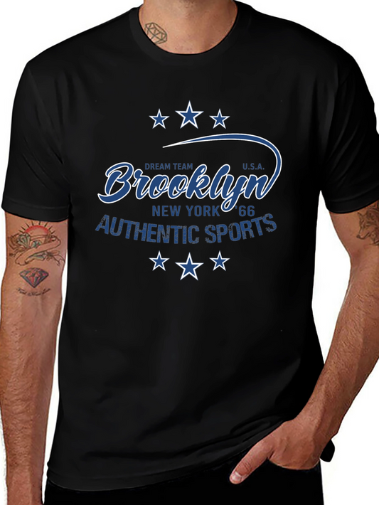 Brooklyn Authentic Sports Graphic T-Shirt
