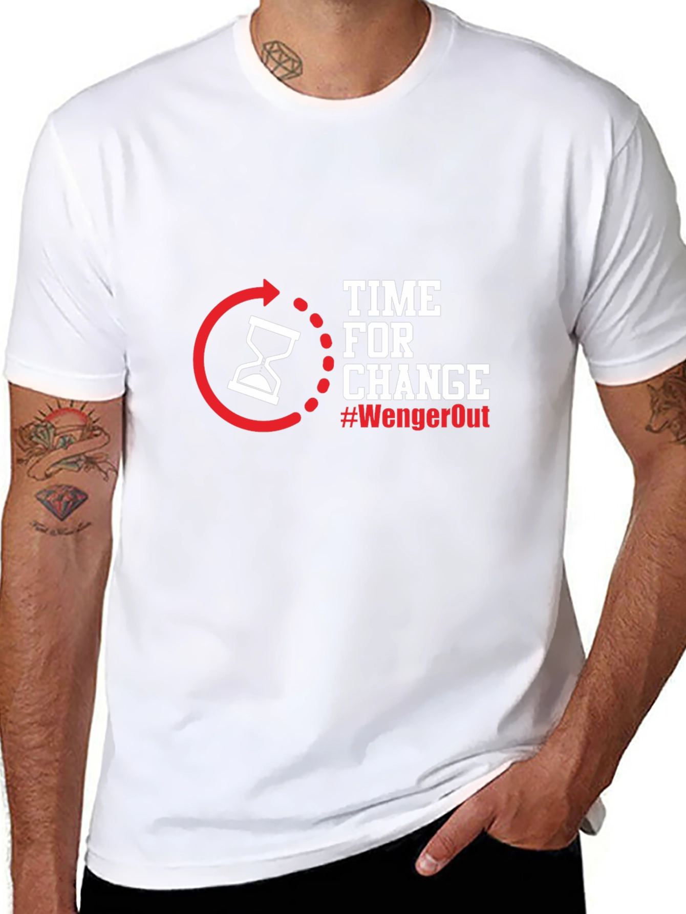Time for Change Graphic T-Shirt - #WengerOut