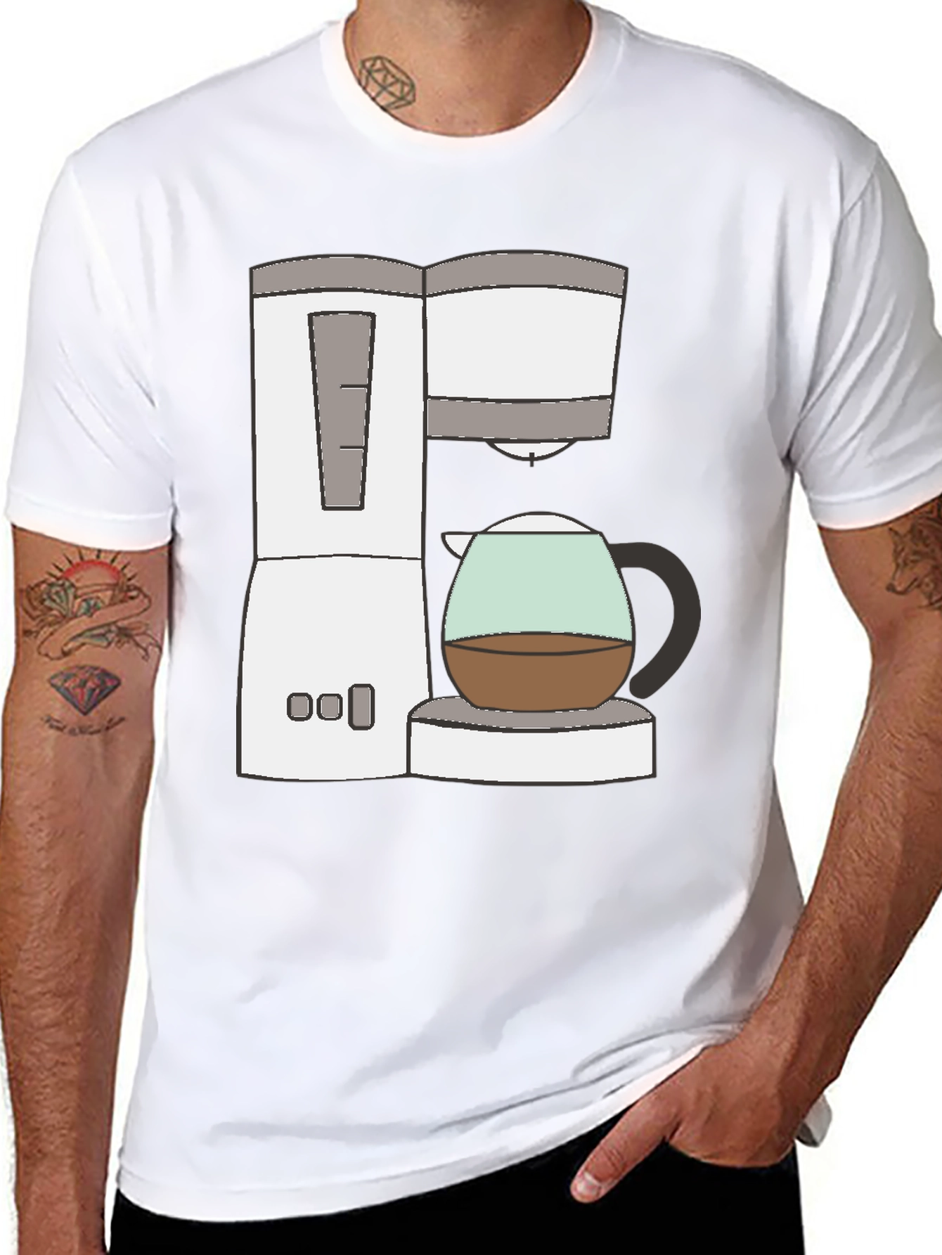 Coffee Maker Graphic Tee - Brewtiful Shirt!