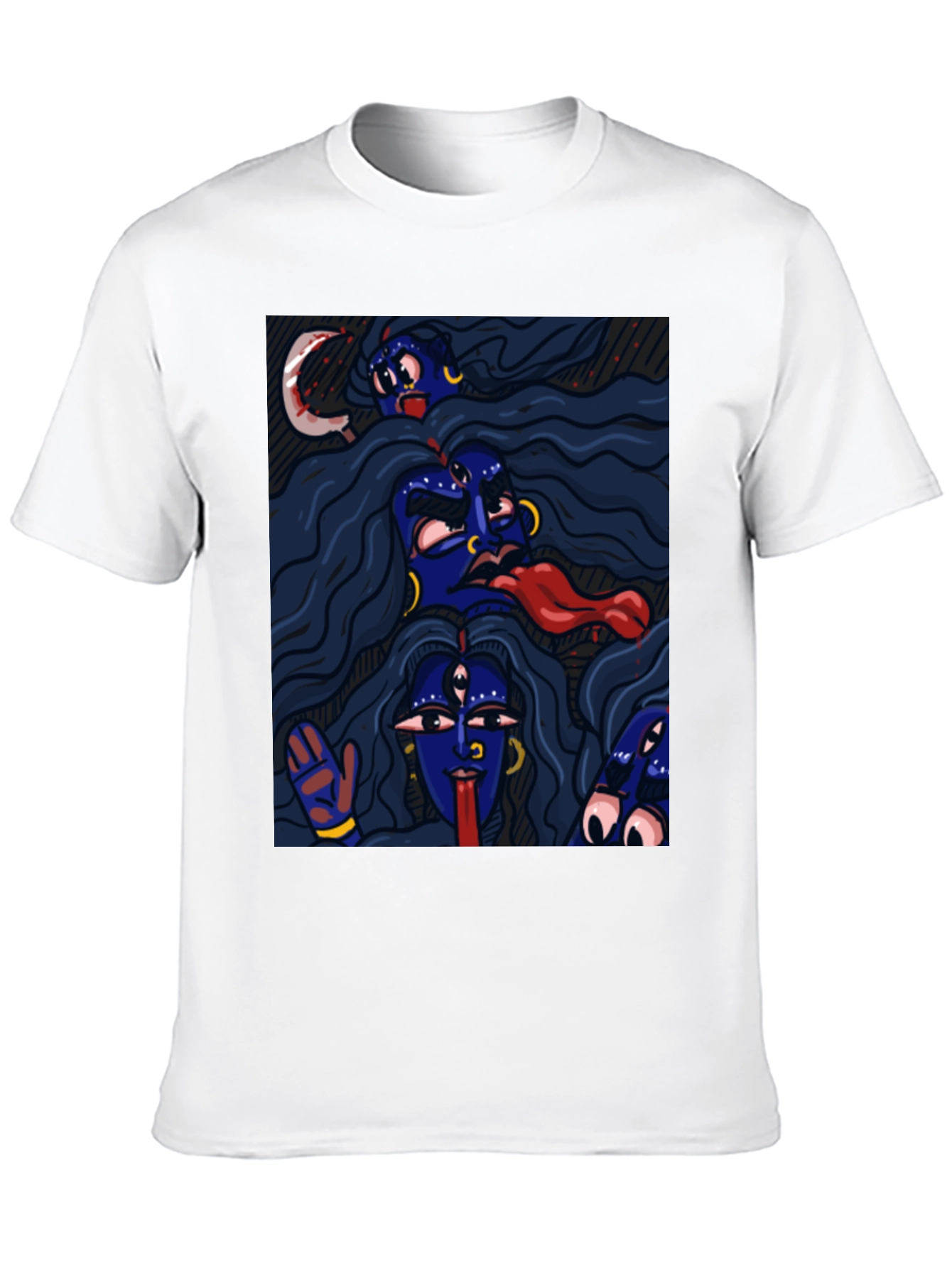 Kali Ma Graphic Tee - Unisex Black T-Shirt