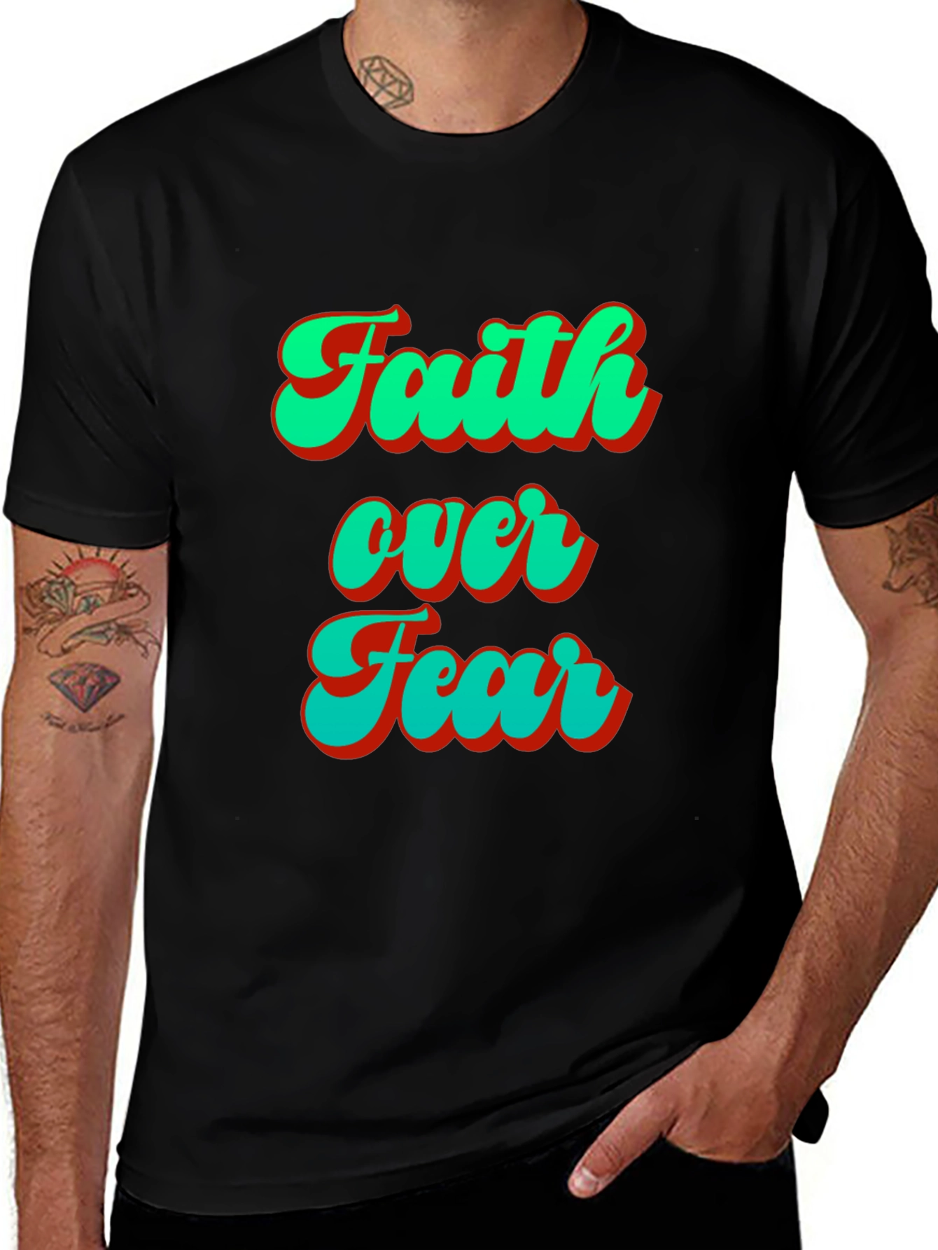 Faith Over Fear Graphic Tee