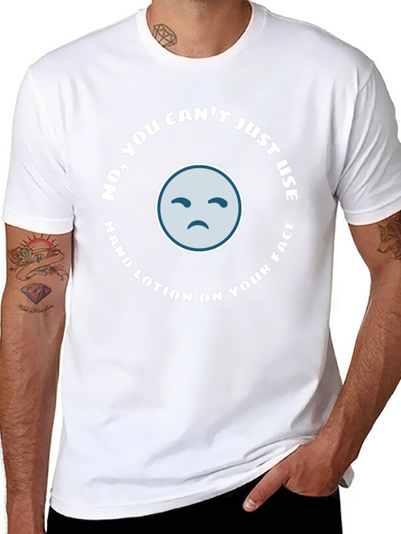 Hand Lotion T-Shirt - Funny Novelty Tee