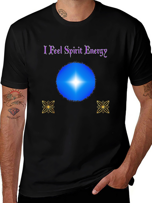 I Feel Spirit Energy Graphic T-Shirt