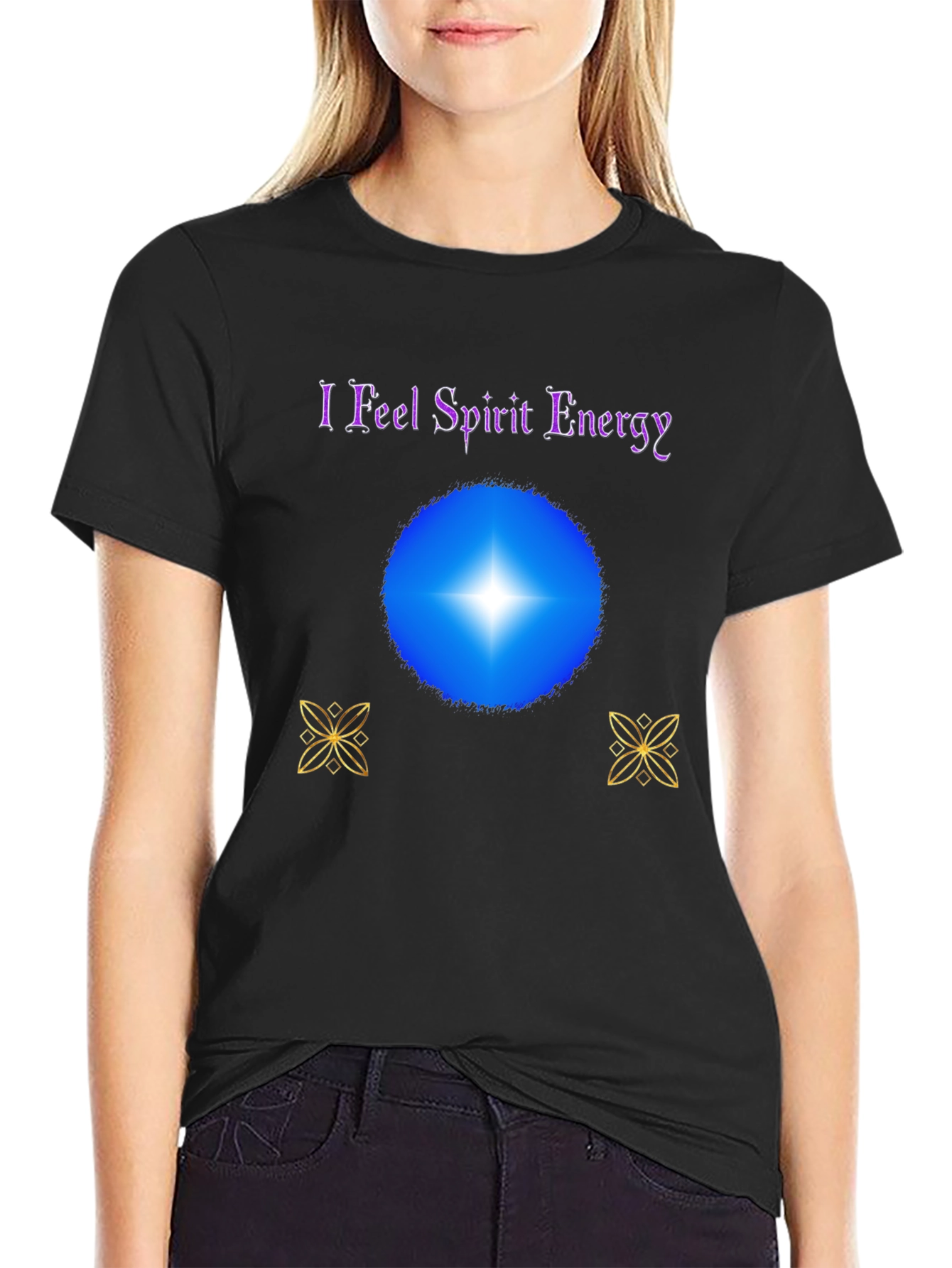 I Feel Spirit Energy Graphic T-Shirt