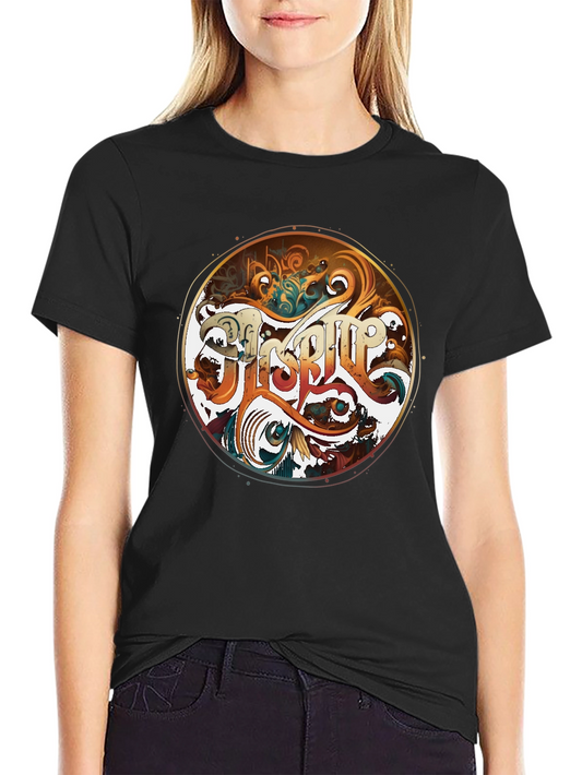 Groovy Graphic Tee - Retro Circle Design