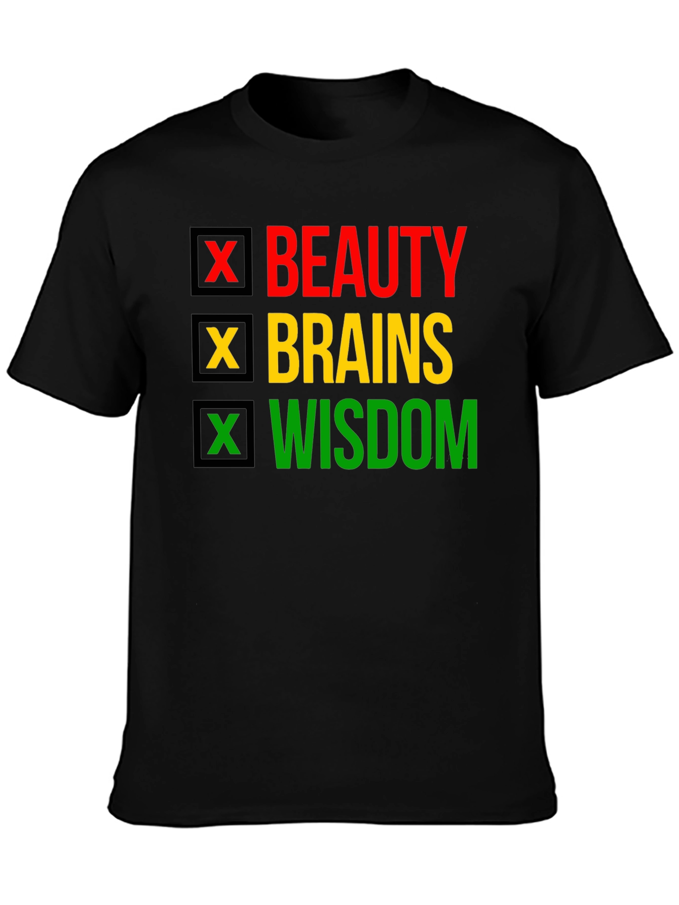 Beauty Brains Wisdom T-Shirt