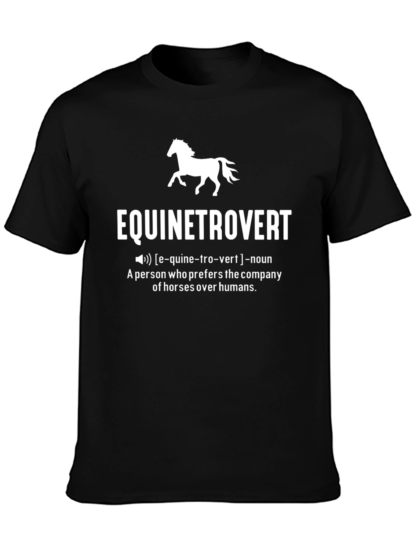 Equinetrovert Horse Lover T-Shirt