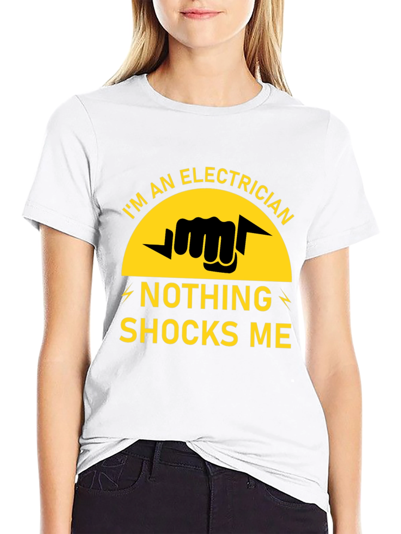 Electrician T-Shirt - Nothing Shocks Me