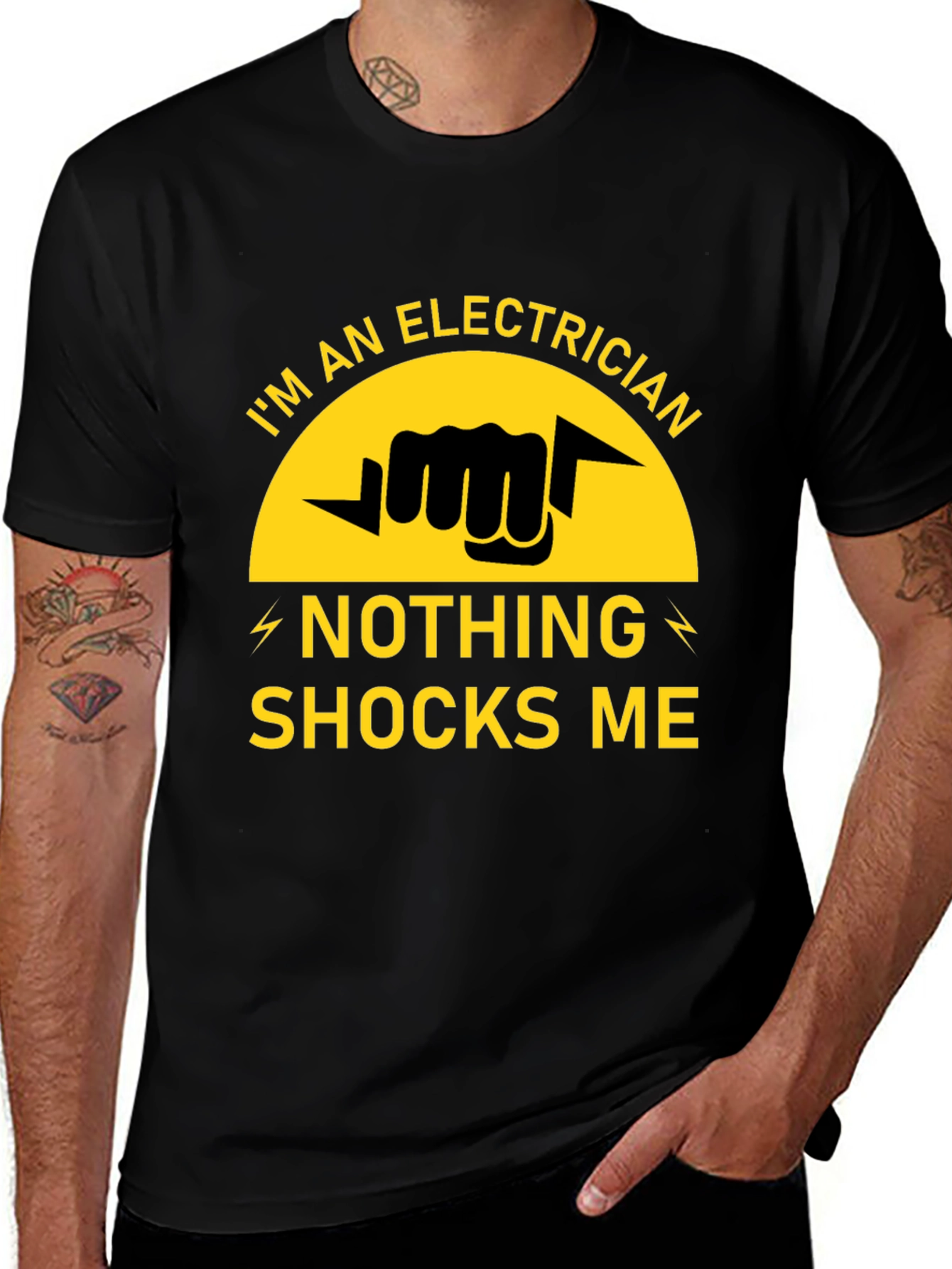 Electrician T-Shirt - Nothing Shocks Me