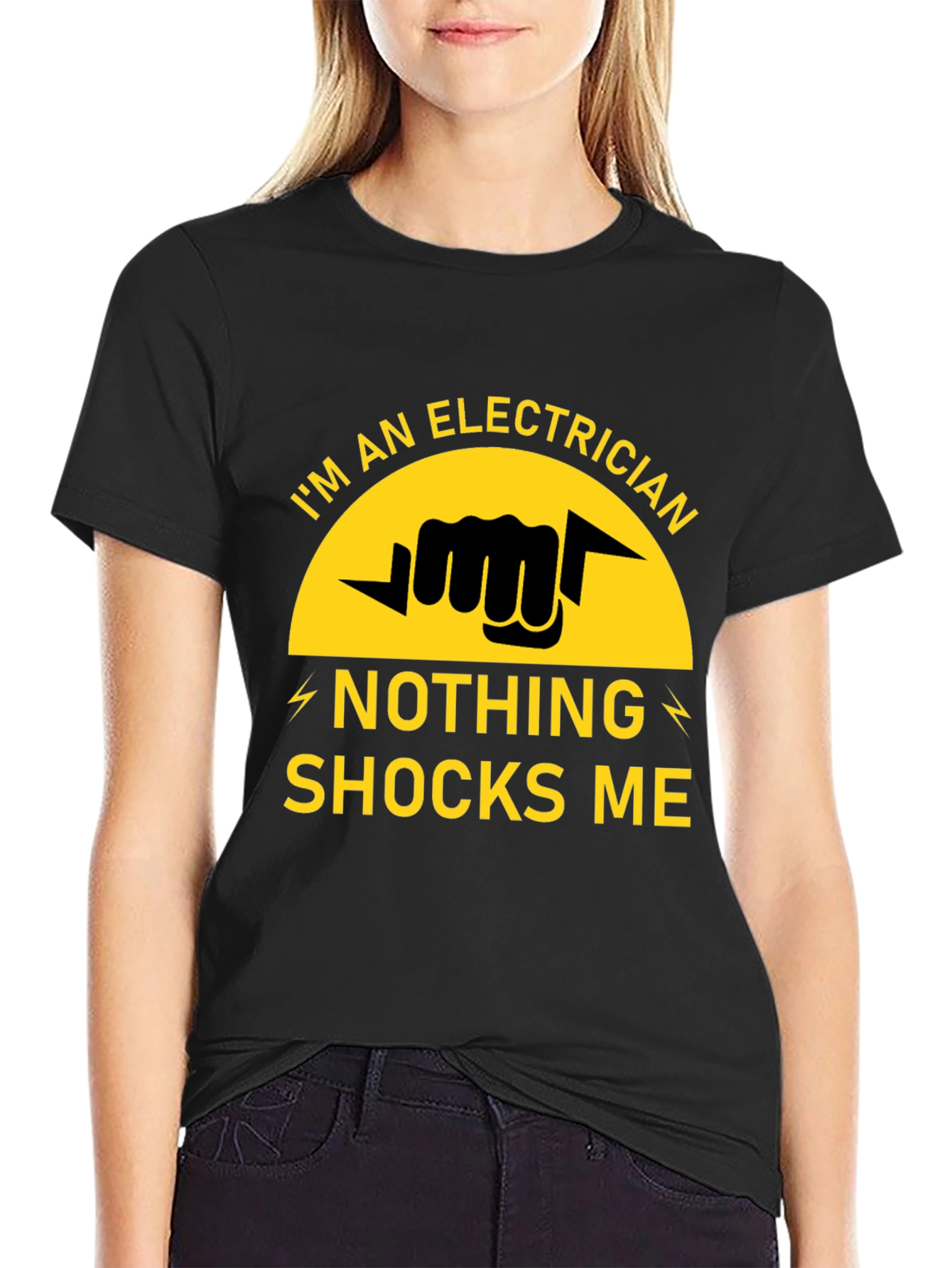 Electrician T-Shirt - Nothing Shocks Me