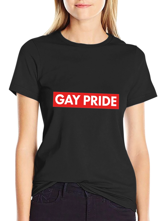 Gay Pride Graphic Tee - Unisex Black T-Shirt