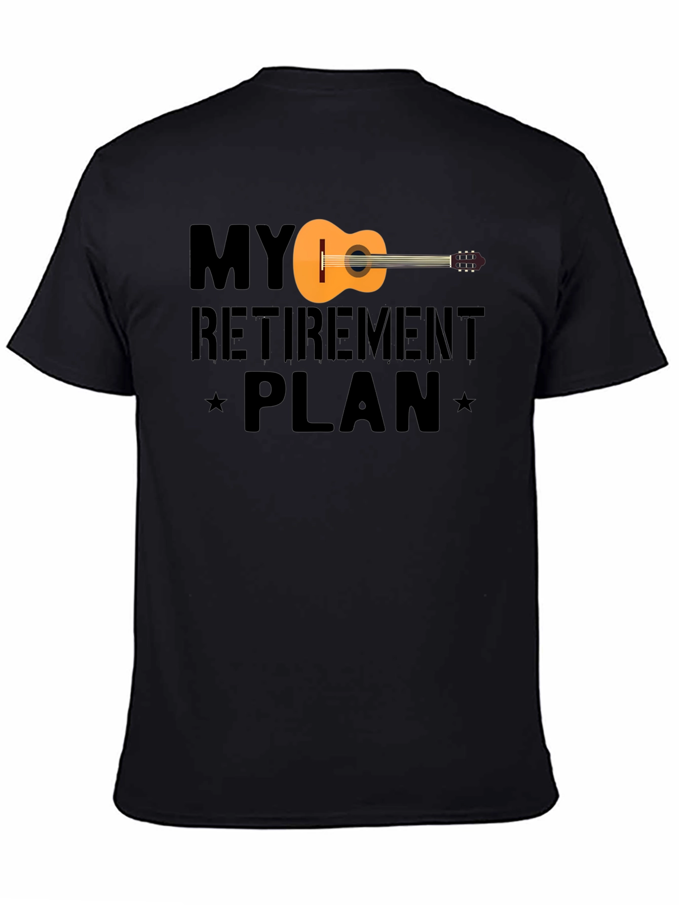 My Guitar Retirement Plan Graphic Tee