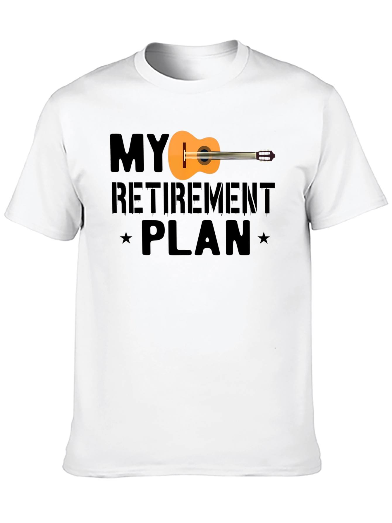 My Guitar Retirement Plan Graphic Tee
