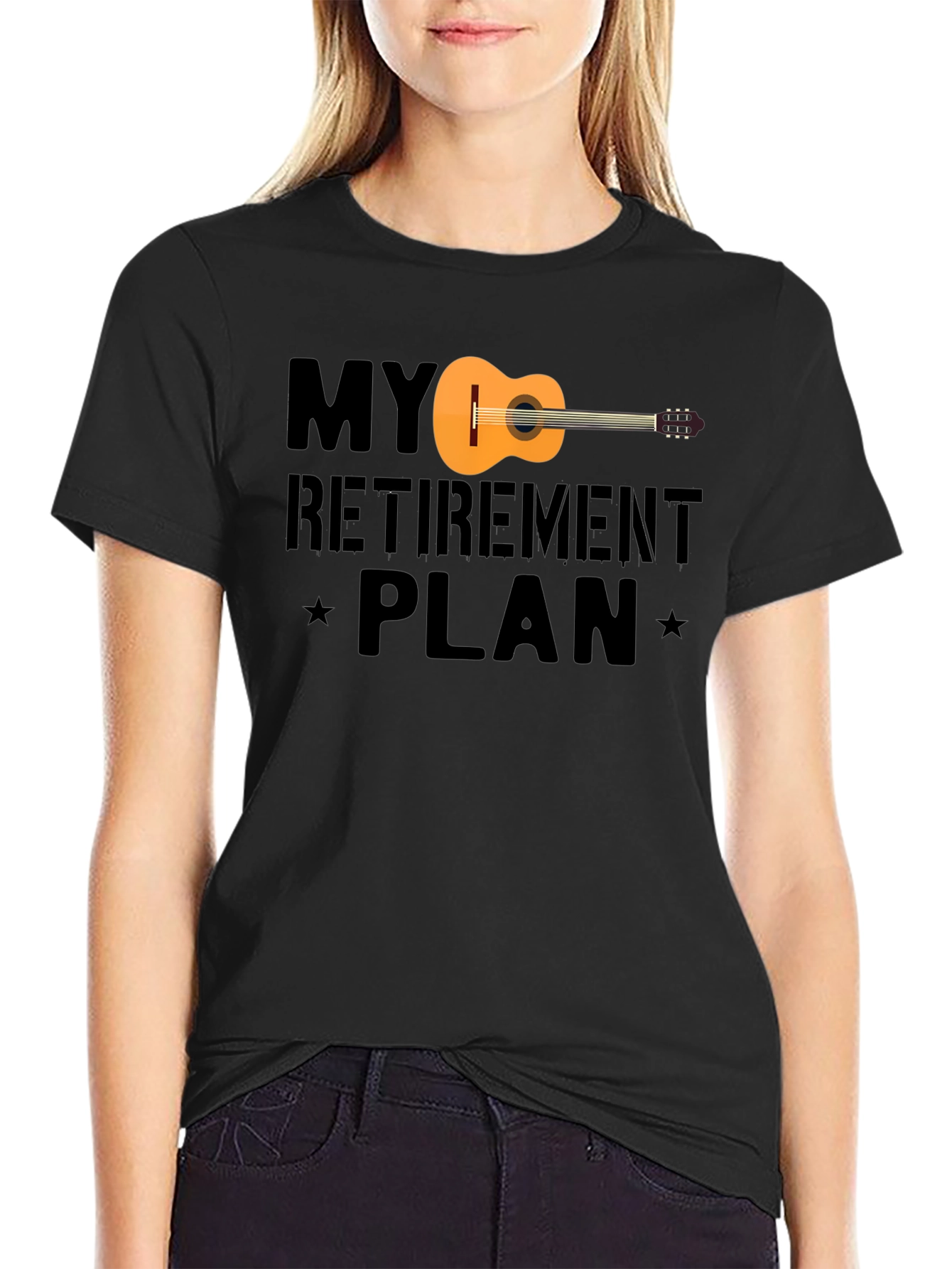 My Guitar Retirement Plan Graphic Tee