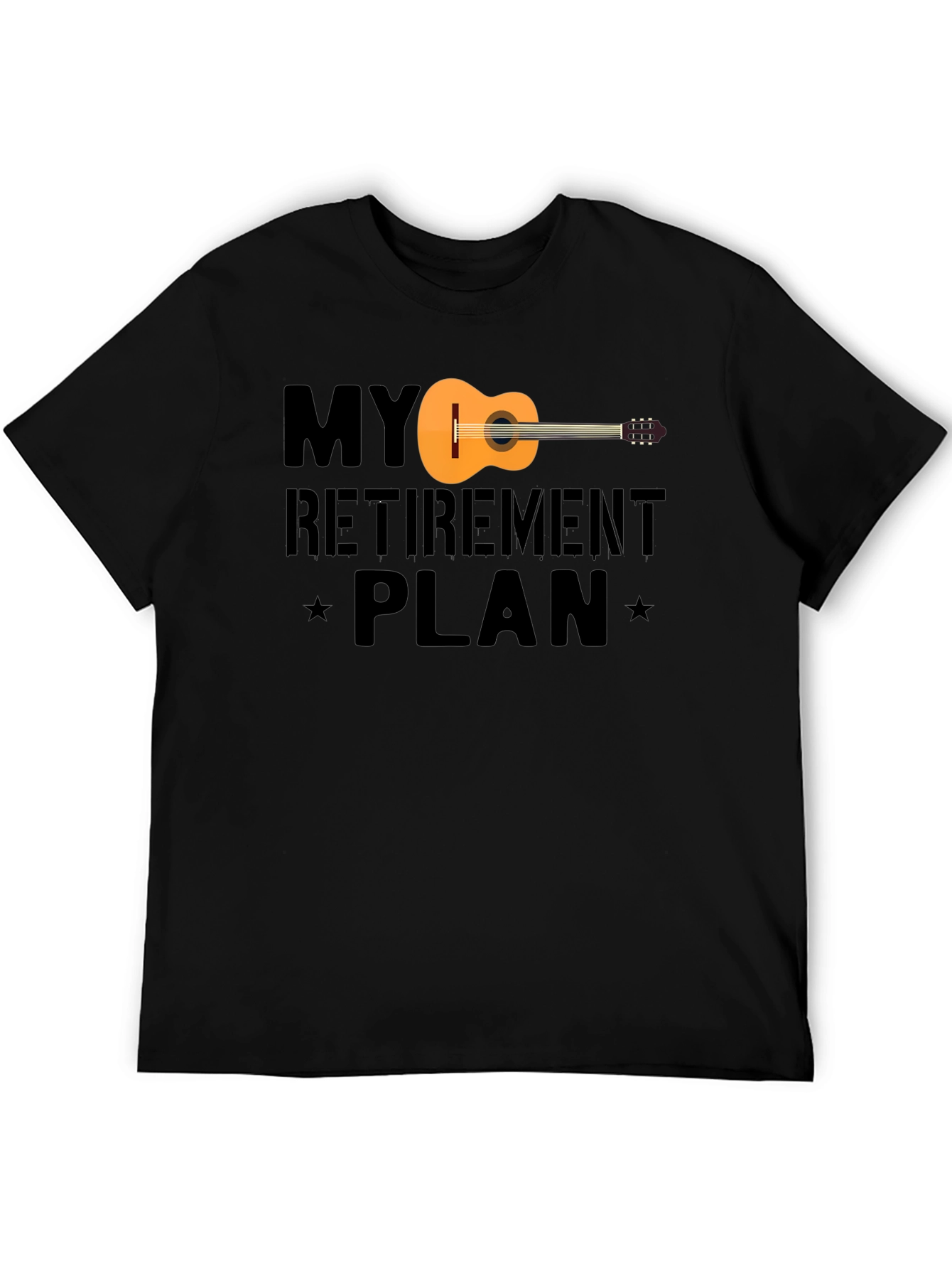 My Guitar Retirement Plan Graphic Tee
