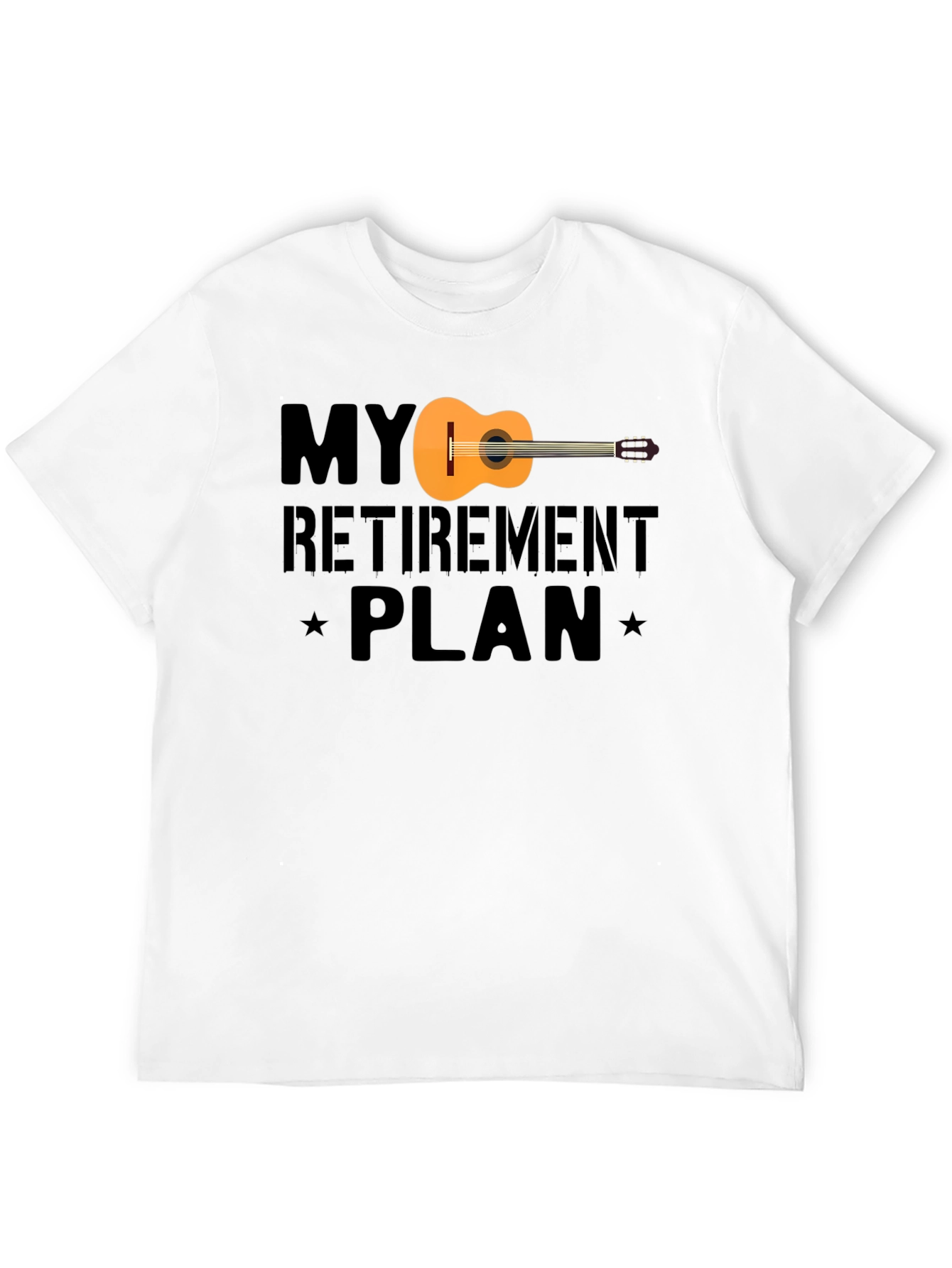 My Guitar Retirement Plan Graphic Tee