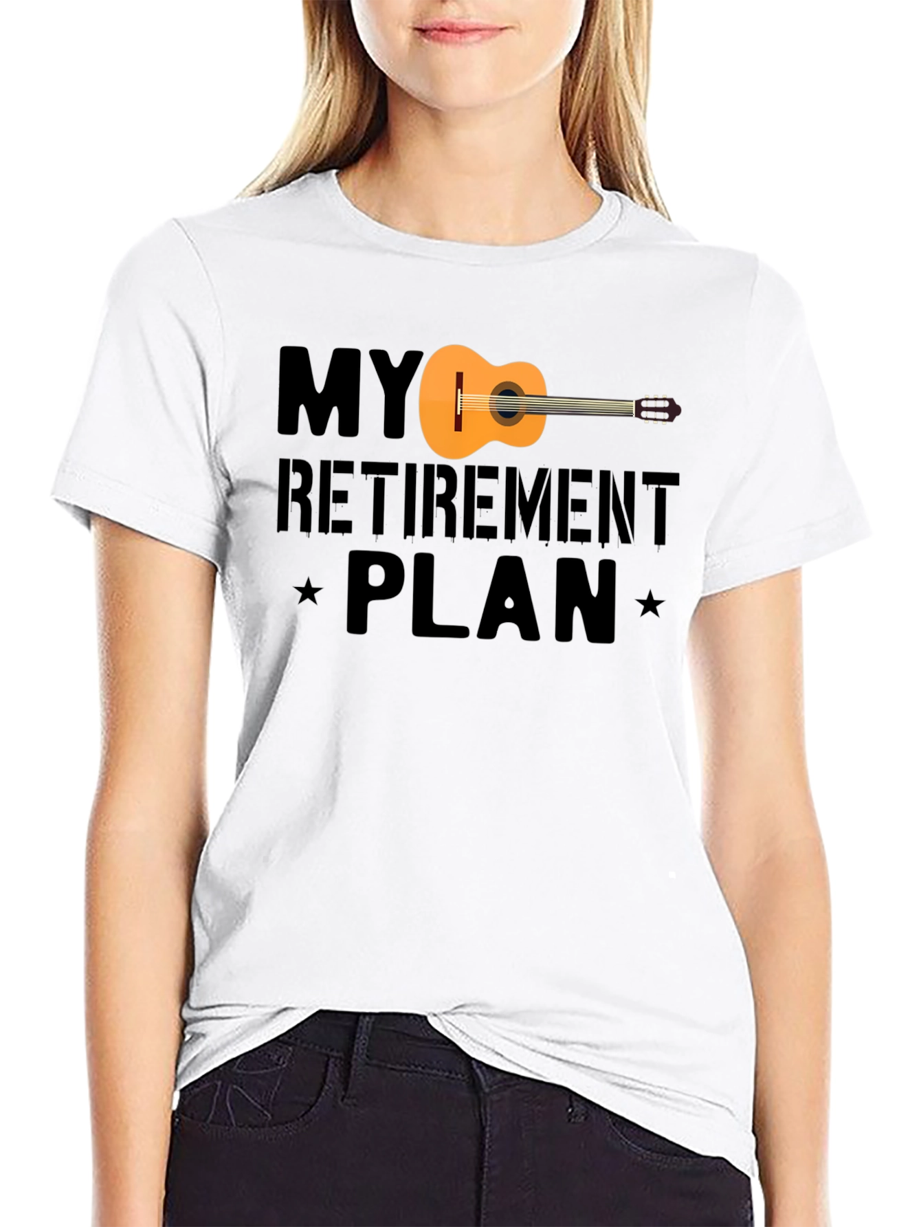 My Guitar Retirement Plan Graphic Tee