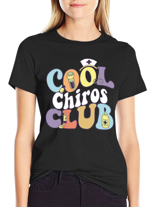 Cool Chiros Club Graphic T-Shirt