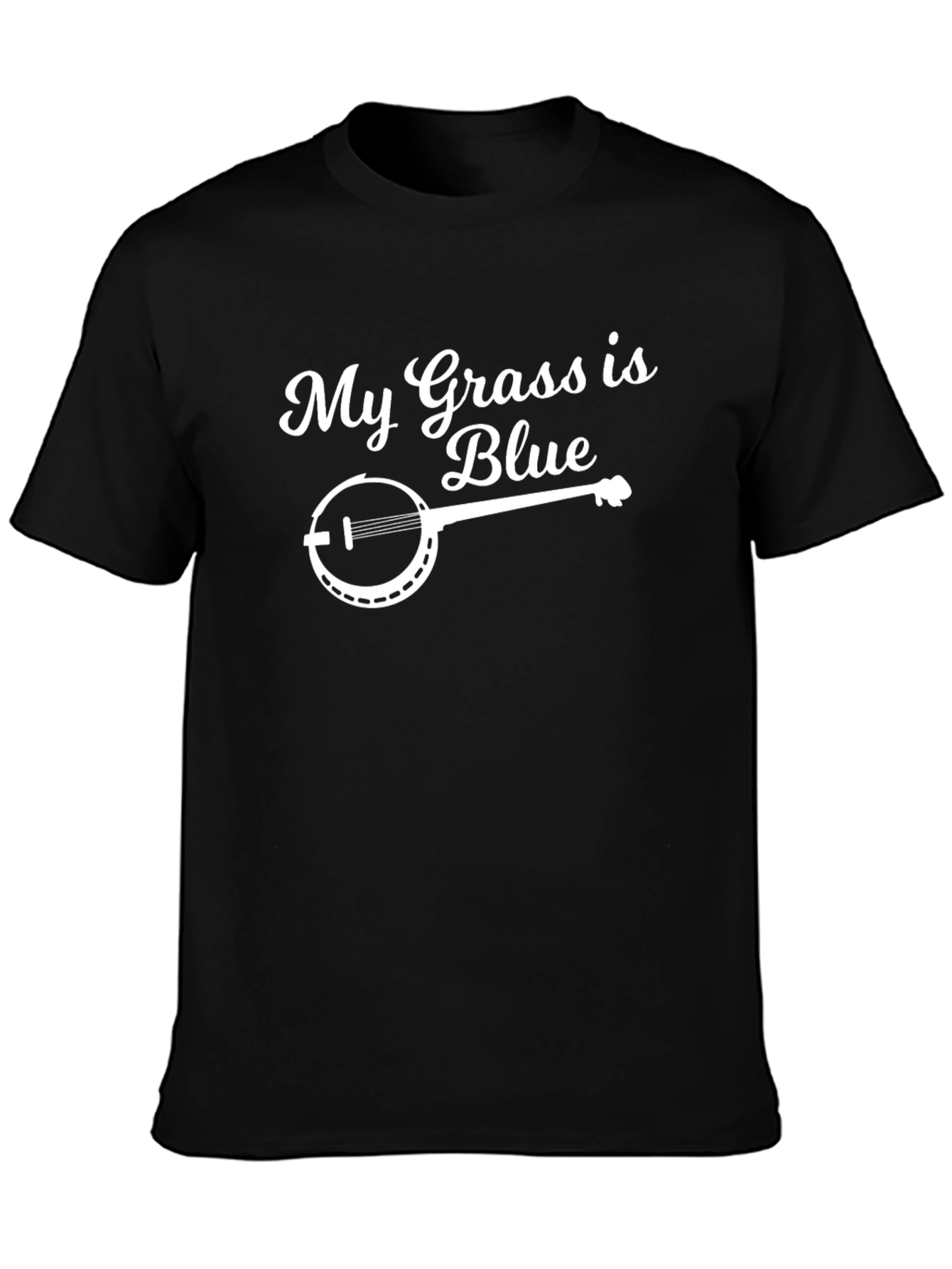 My Grass is Blue Banjo T-Shirt