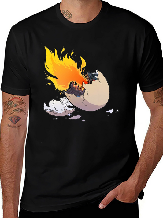 Dragon Hatchling T-Shirt - Fiery Birth