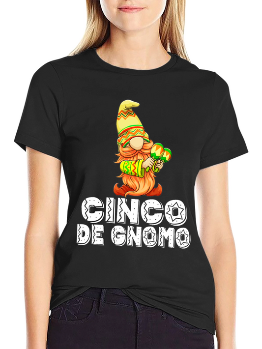Cinco De Gnomo T-Shirt - Funny Cinco De Mayo Tee