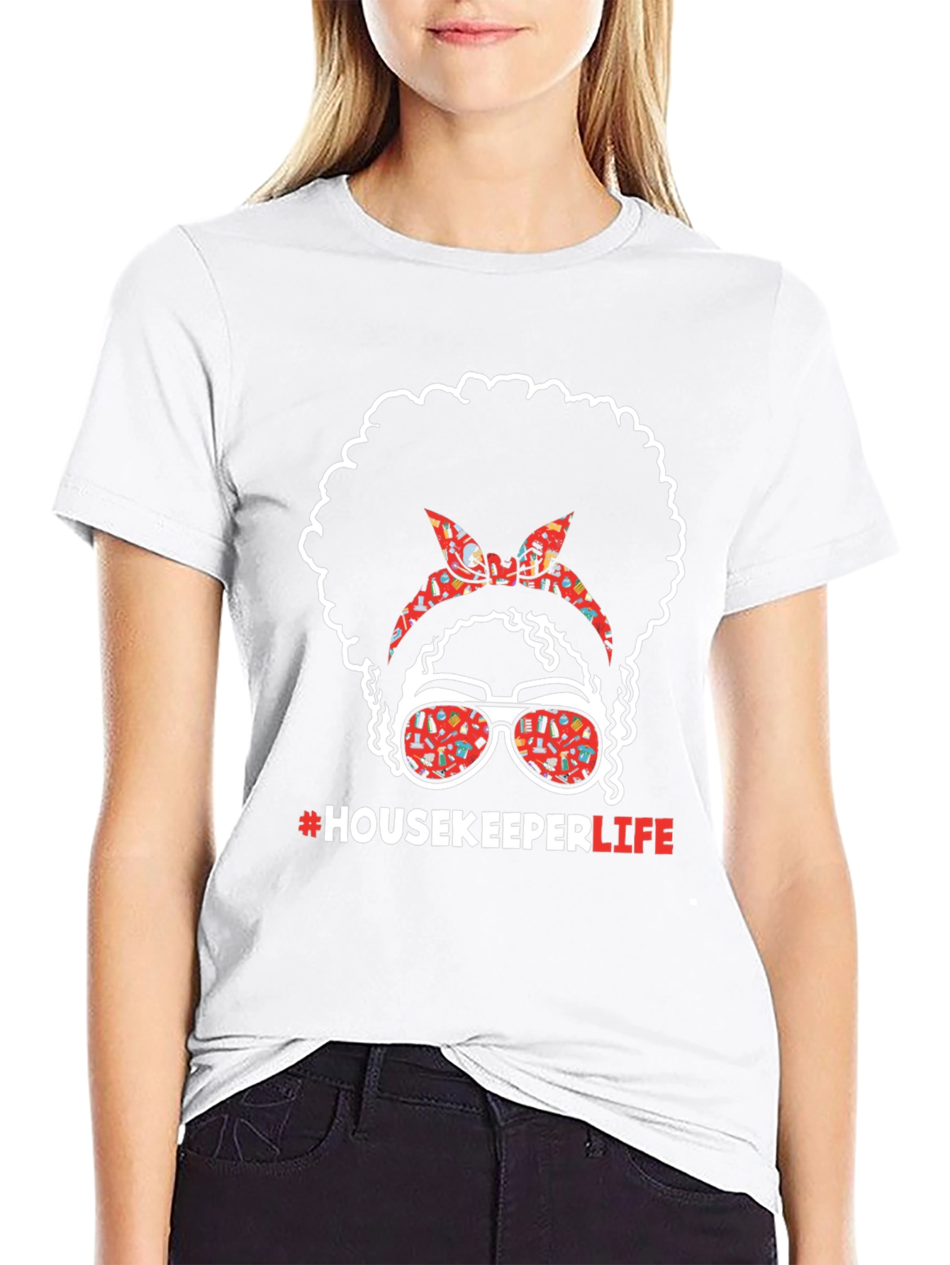 Housekeeper Life T-Shirt | Cleaning Crew Tee
