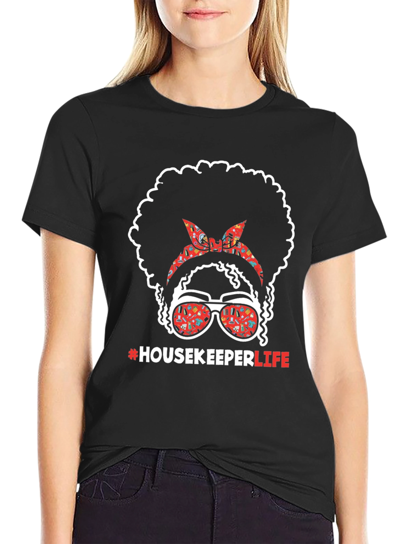 Housekeeper Life T-Shirt | Cleaning Crew Tee