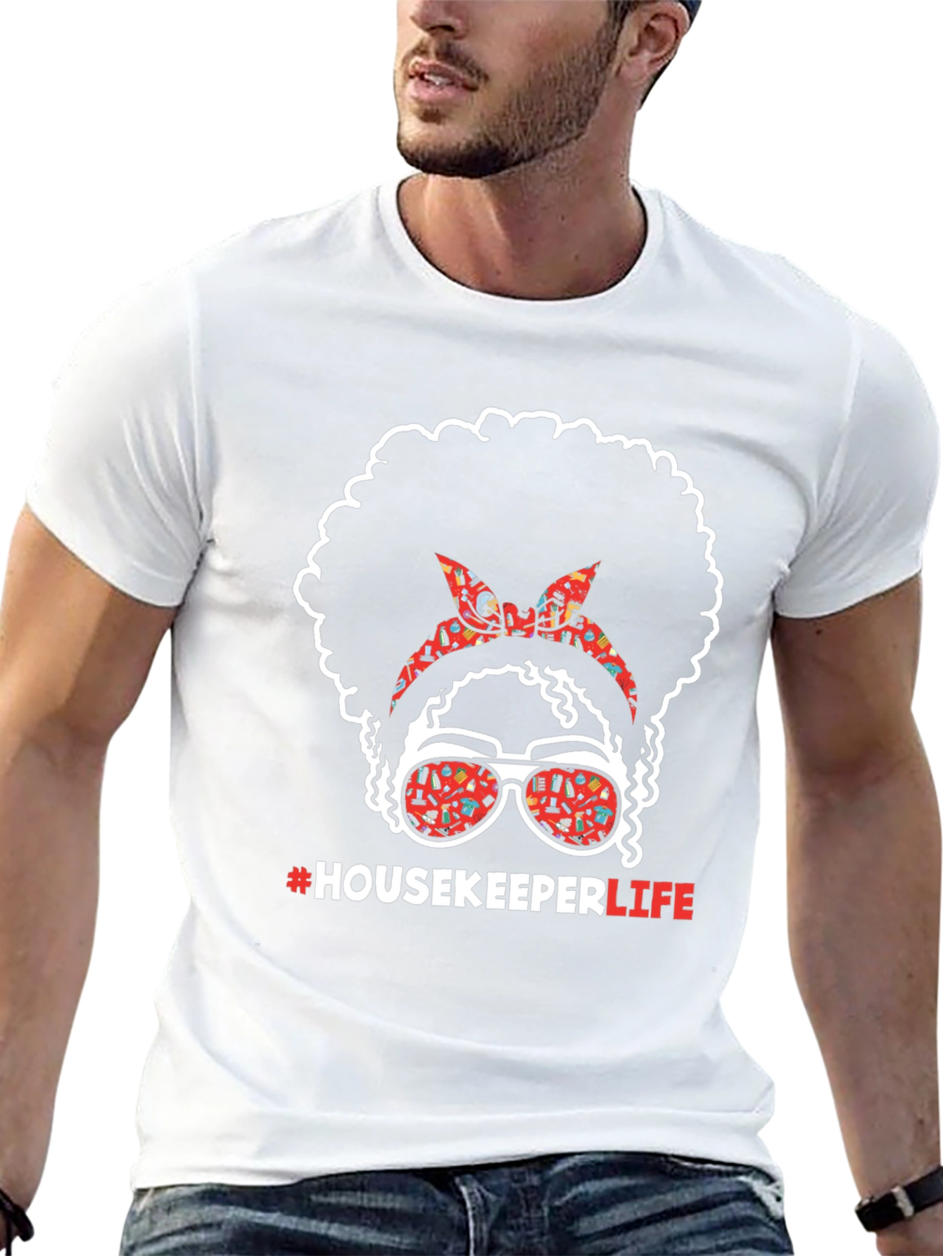 Housekeeper Life T-Shirt | Cleaning Crew Tee