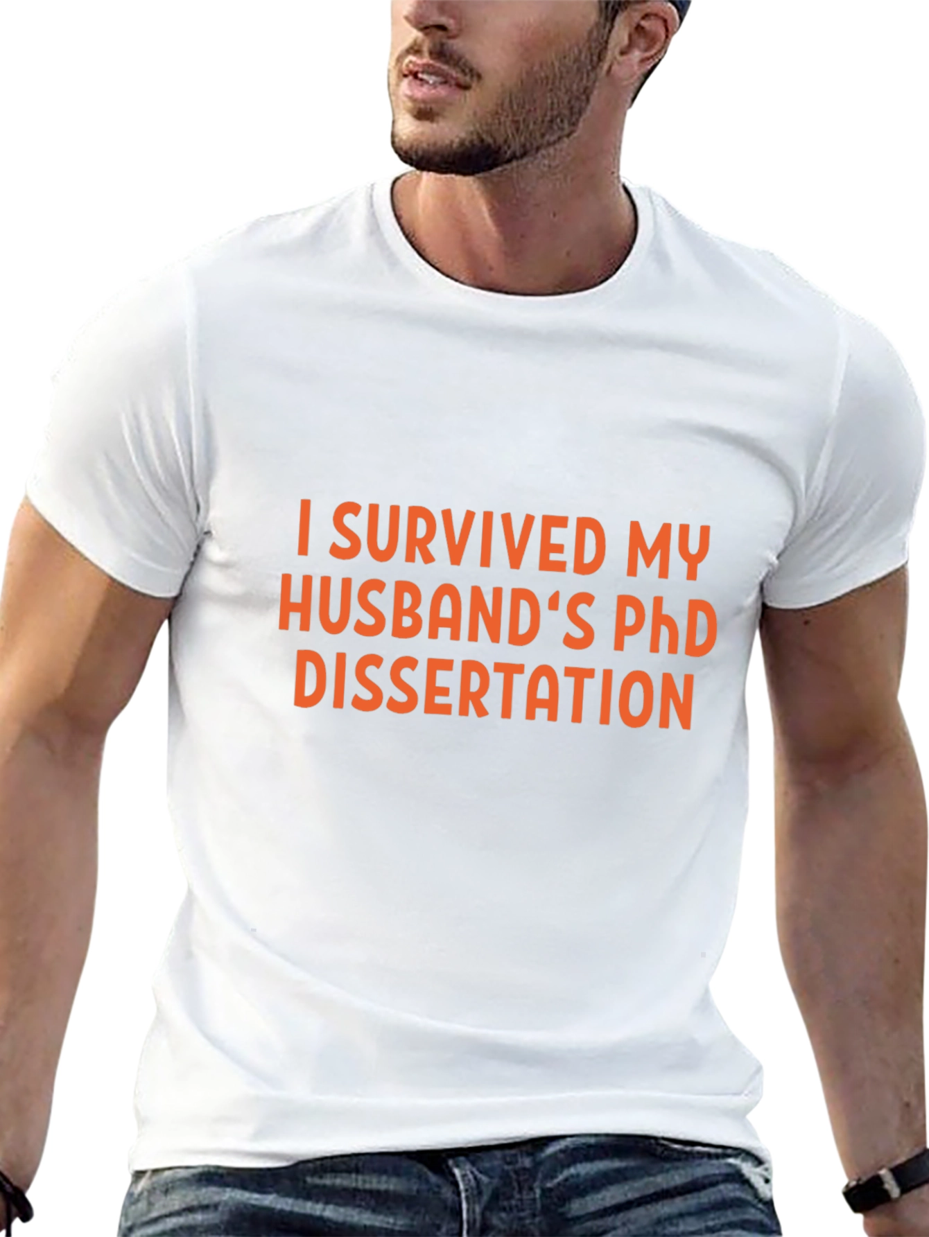 I Survived My Husbands PhD Dissertation Tee