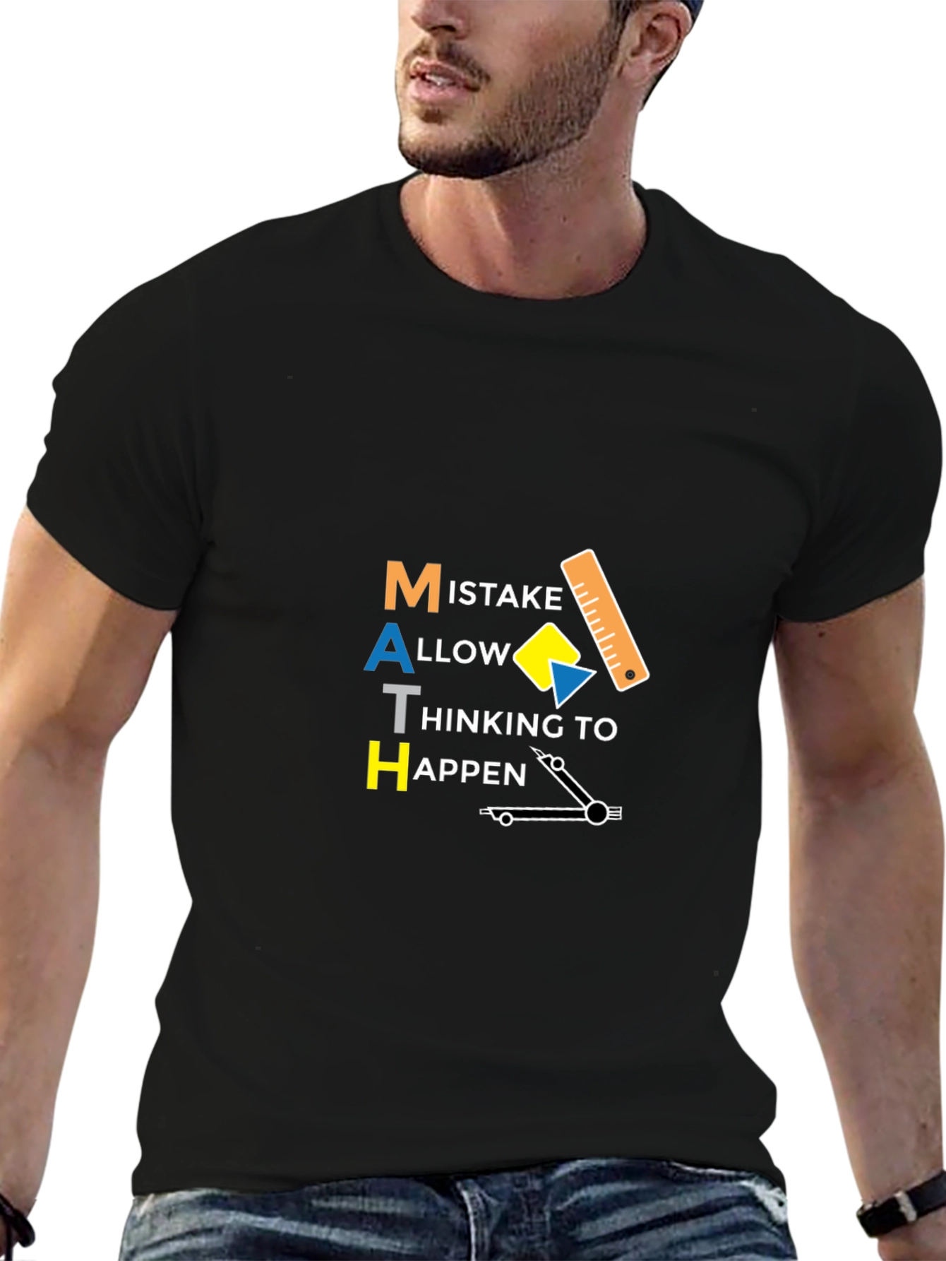 Math Thinking T-Shirt - Mistake Allow Happen