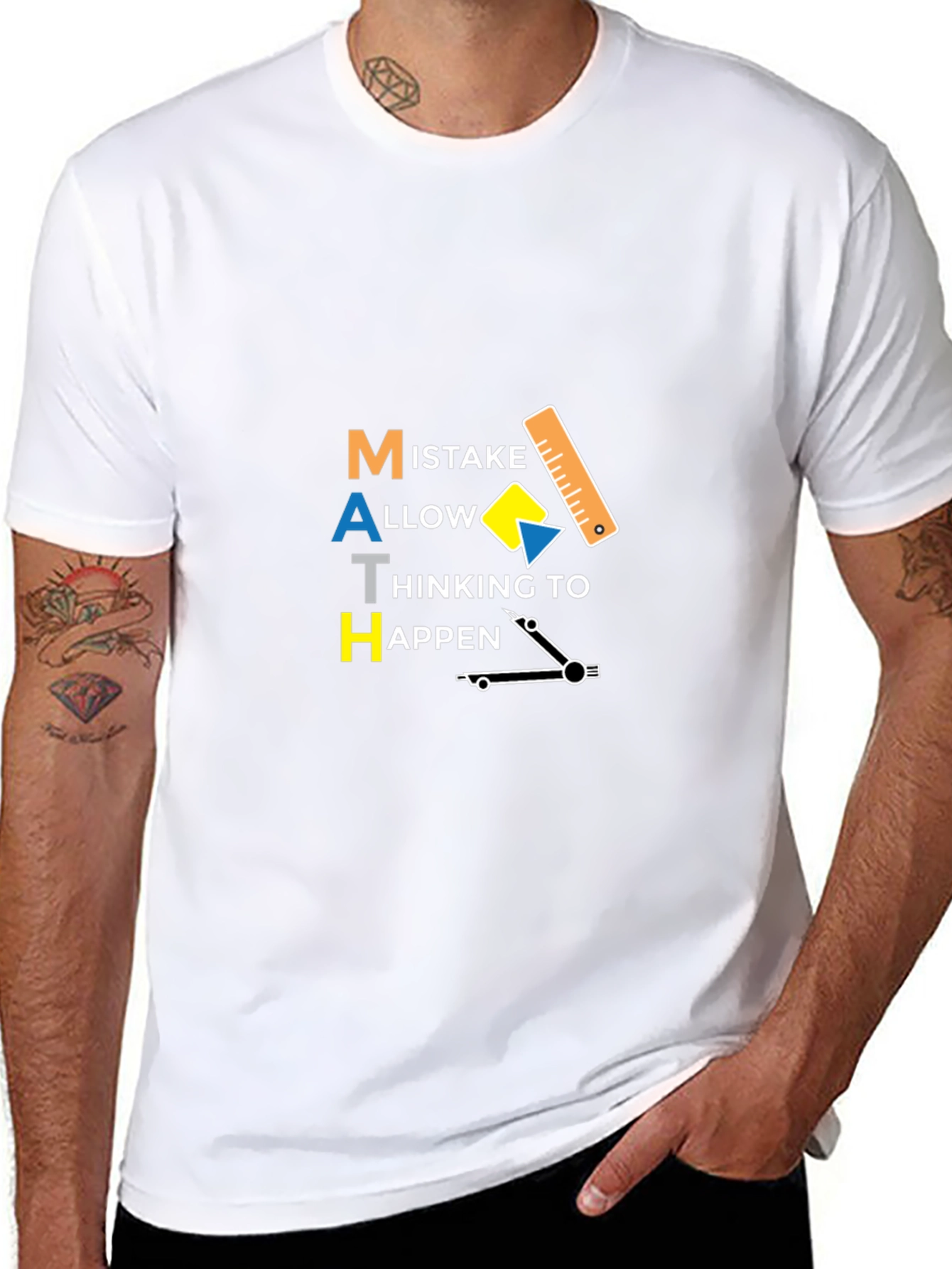 Math Thinking T-Shirt - Mistake Allow Happen