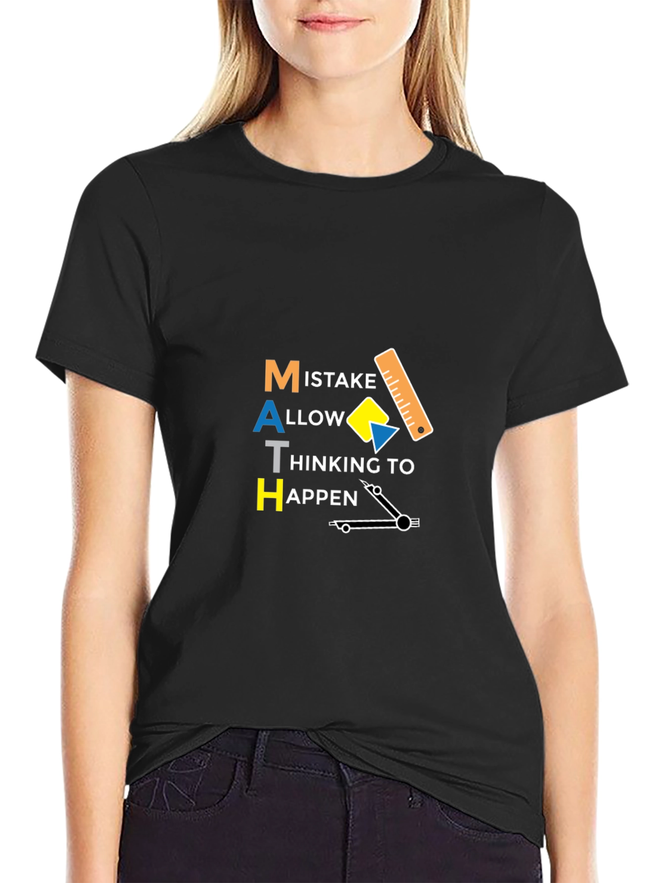 Math Thinking T-Shirt - Mistake Allow Happen